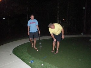 Glow in the Dark Putting and Bocce Ball