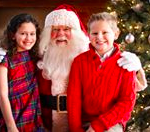 Kids with Santa